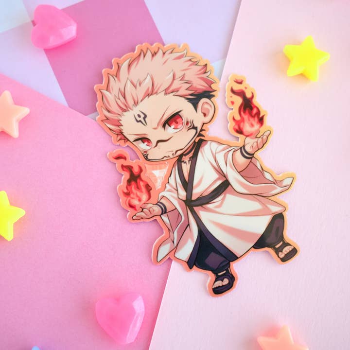 Kawineko - Wholesale Sticker - jjk jujutsu kaisen waterproof Vinyl stickers Die cut 1