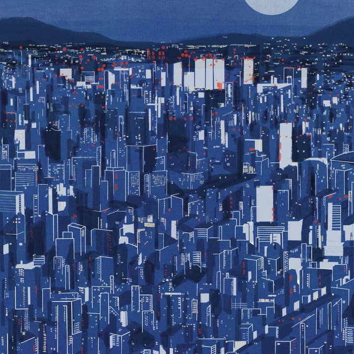 ANO Studio - Wholesale Art Print - A3 Midnight City art print1