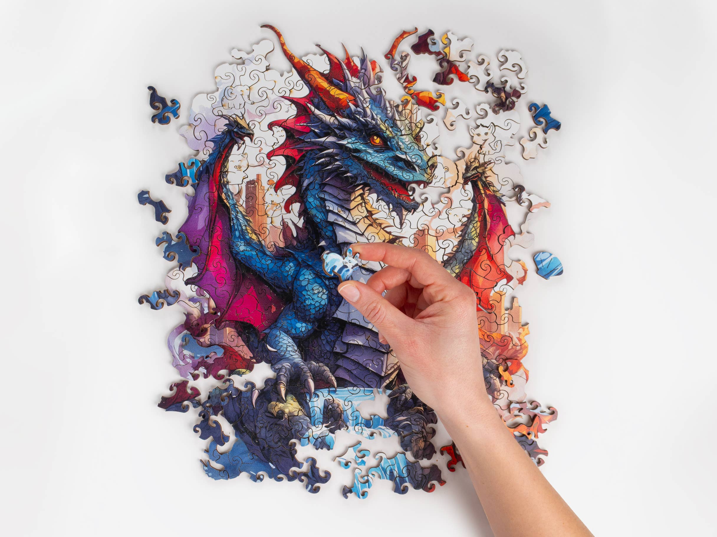 Recent Toys – wholesale Puzzle – Adult – Wooden Dragon Puzzle 0