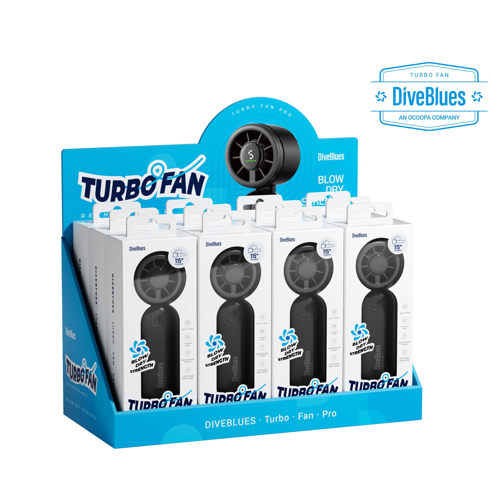 Ocoopa Hand Warmer – wholesale Handheld electric fan – Diveblues Hand Held Mini Turbo Fans Valentines Day Gifts3