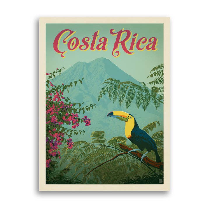 Ministicker voor wereldreizen in Costa Rica, 20 kt voor wholesale door RetroPlanet
