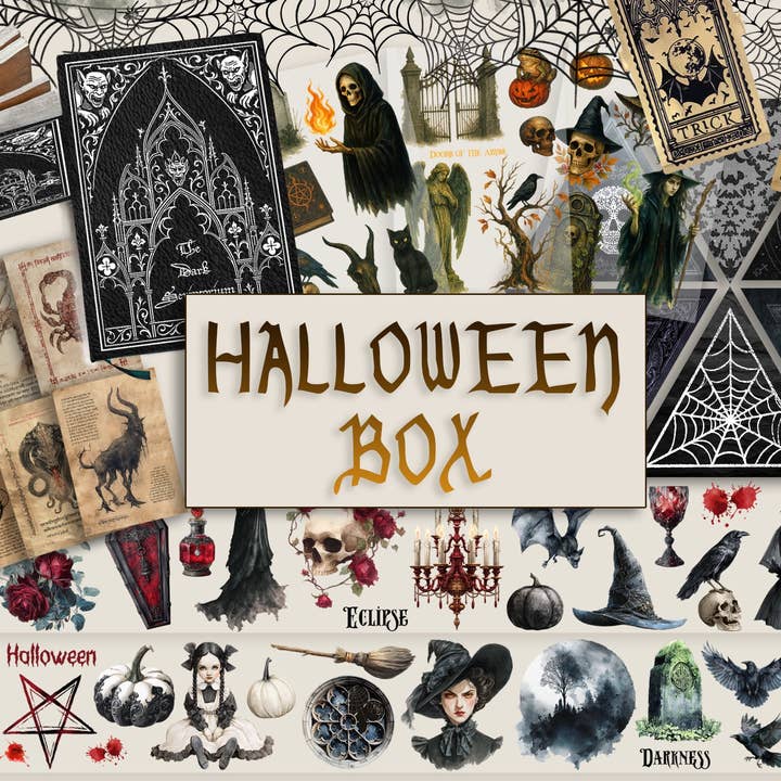Halloween Box for wholesale by CoraCreaCrafts
