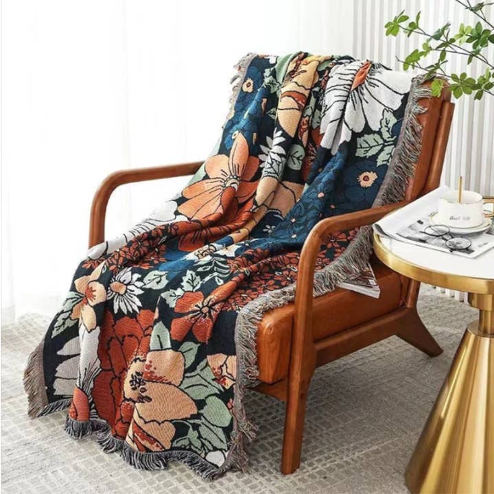 Moderny - Wholesale Throw blanket - Urban Flowers Blanket