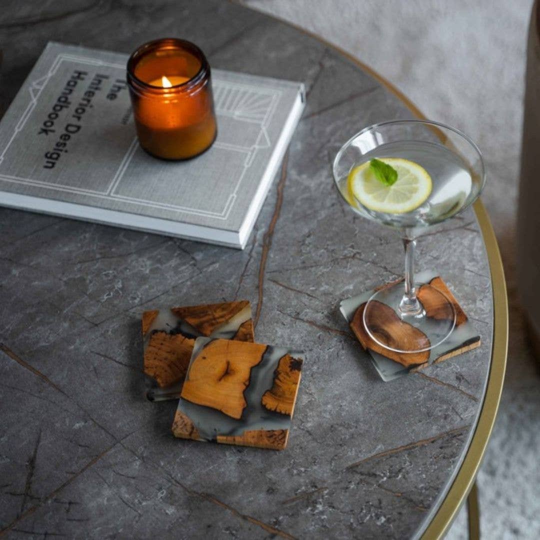 Avocrafts - Wholesale Coasters - Avocrafts Handcrafted Cedar Coasters, Full Set of 61