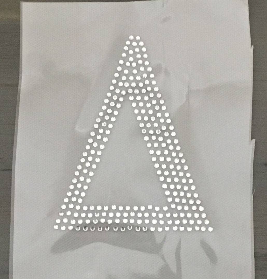 Wholesale Applique – wholesale Patch – 4" Greek Alphabet Rhinestone Letters1