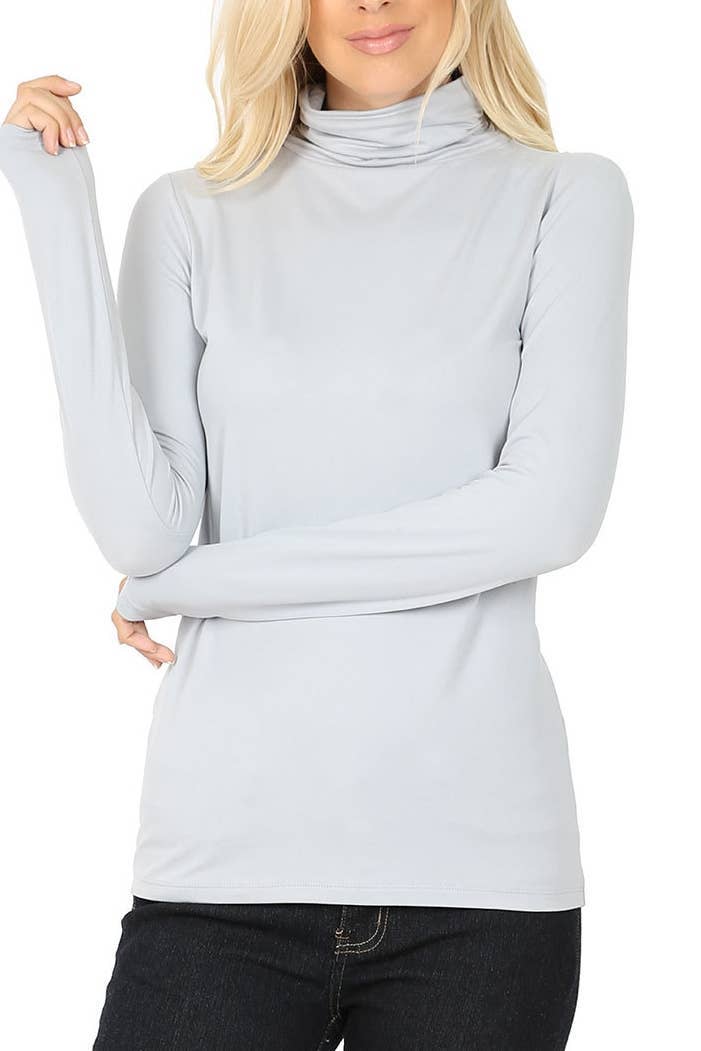 Vanilla Monkey - Wholesale Knit Top - Women's - Premium Microfiber Mock Neck Top8