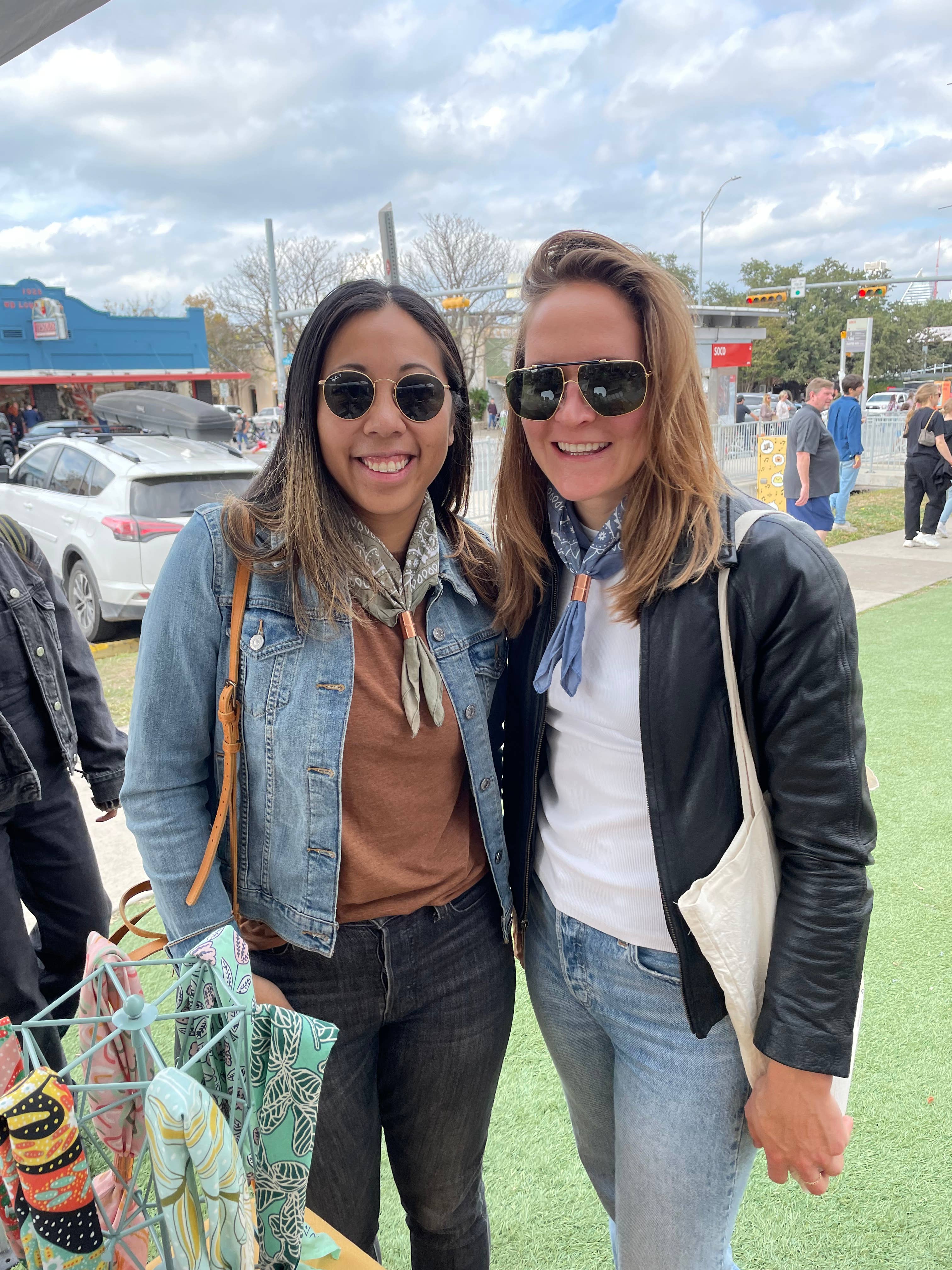 Stitch and Stone - Vente Bandana – femme - Bandana effet vieilli avec toboggan2