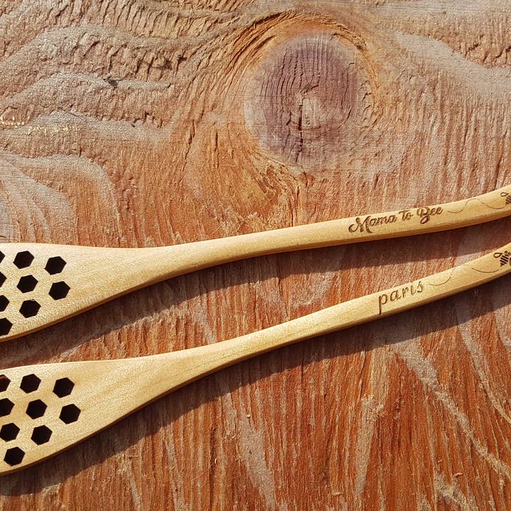 Eastvan bees - Wholesale Honey Dipper - Honey Dippers With Hex Holes6