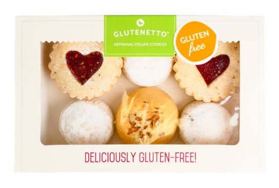 Cookies Con Amore - Wholesale Cookie - Gluten Free Window Box Assortment 7oz