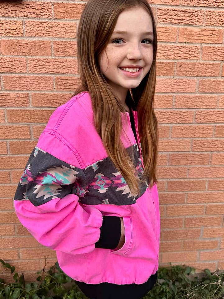 Sterling Kreek – Engroshandel Bomberjakke – til børn – Du Går Pige Børnejakke3