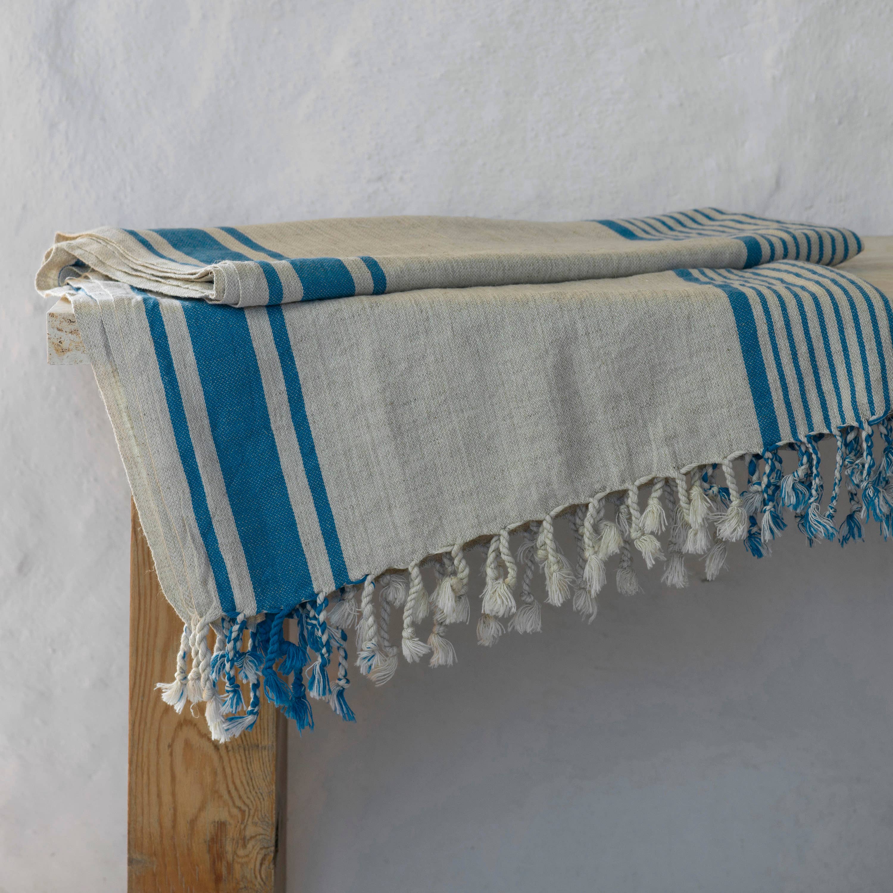 loom.ist – wholesale Beach towel – Linen Striped Turkish Towel/Beach Towel12