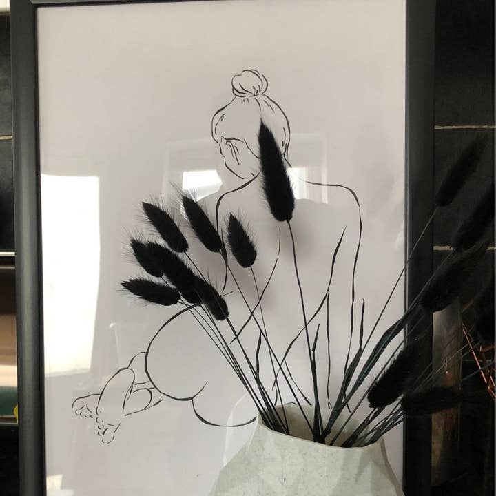 alterly – Engroshandel Vase – Geometrisk Booty Vase - 3D Trykt plast, Marmor2