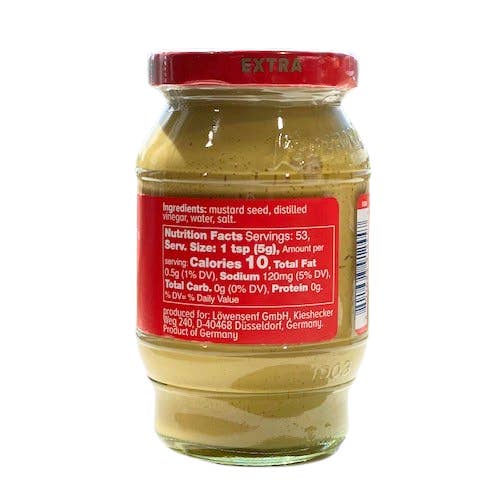 Tigertail - Wholesale Mustard - Lowensenf Extra Hot Mustard