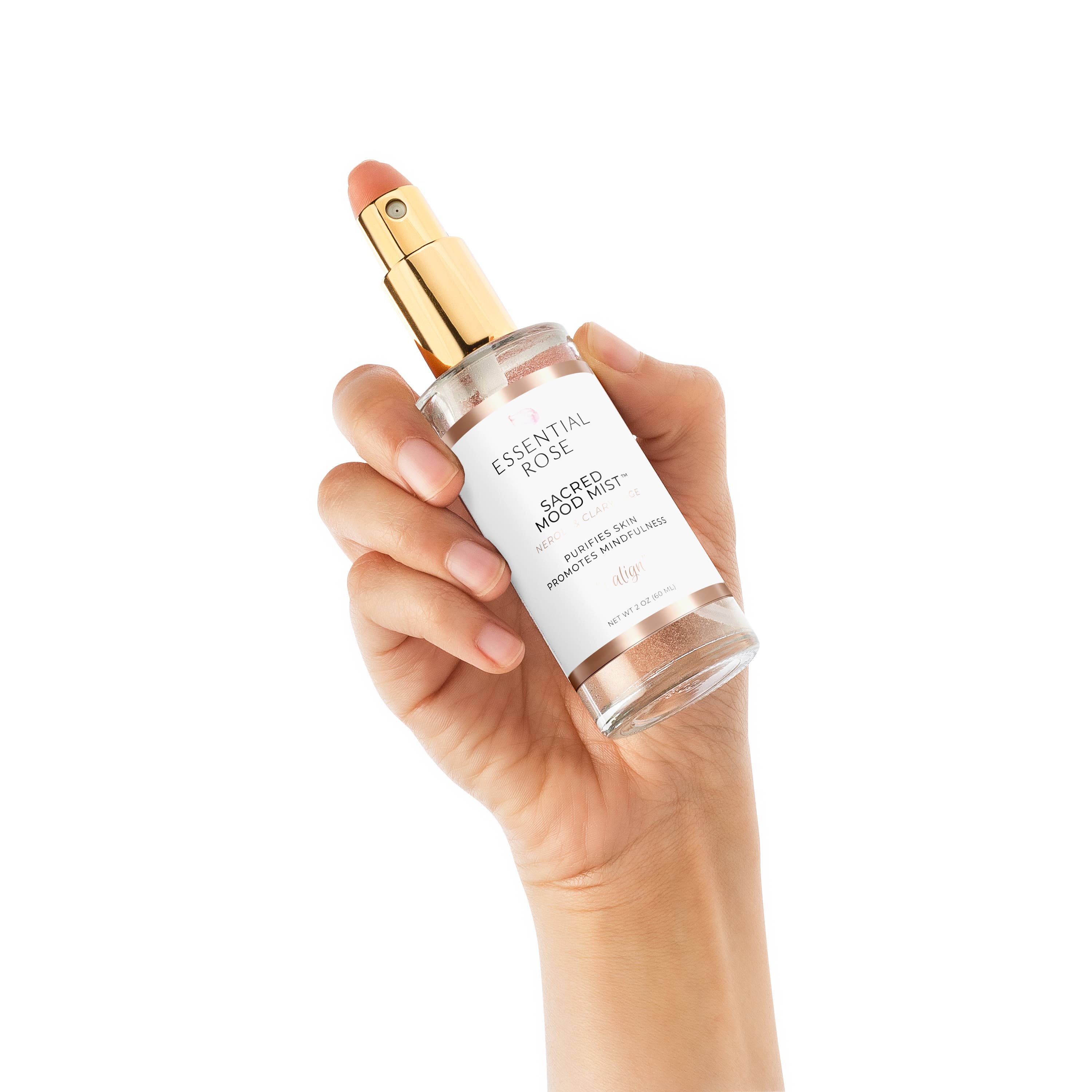 Essential Rose Mood Beauty® - Wholesale Face & Body Mist/Water - Hydrating Face Mist - Sacred Mood - "I AWAKEN"6