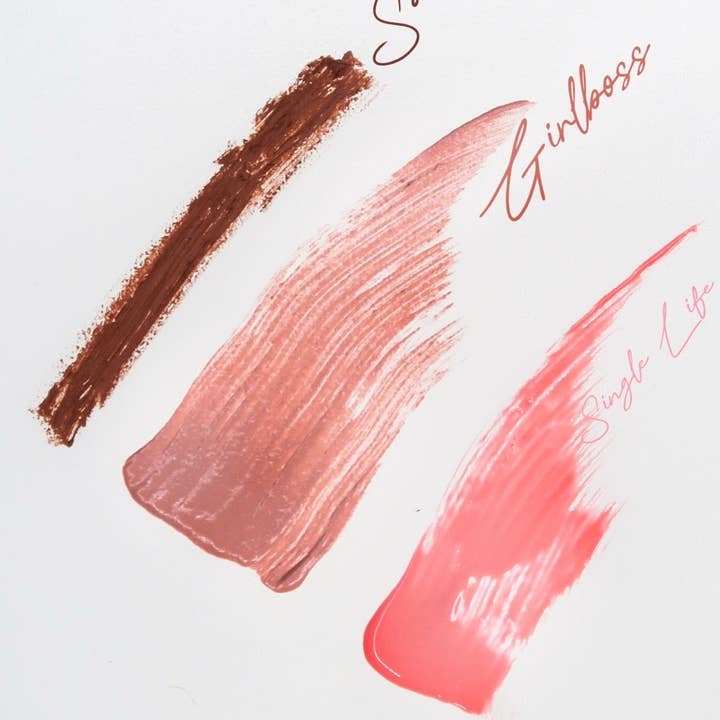 Combo de Lábios Glam Suave por atacado de Heidi D Cosmetics