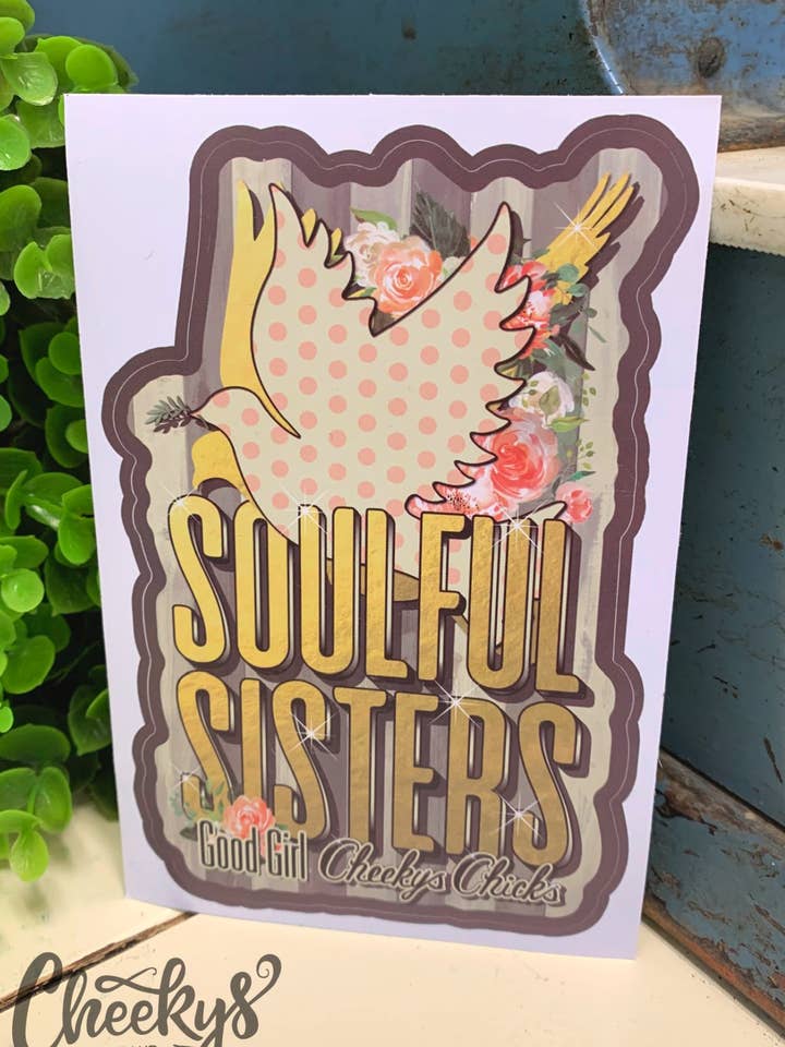 Soulful Sisters Decal for wholesale by Cheekys Brand