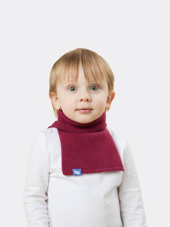 Stan Merino Cashmere Halsvärmare i Bär för wholesale av Chicky Dickies