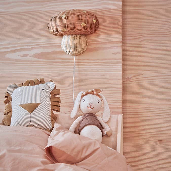 OYOY LIVING DESIGN - Wholesale Sconce - Mushroom Wall Lamp - Nature1