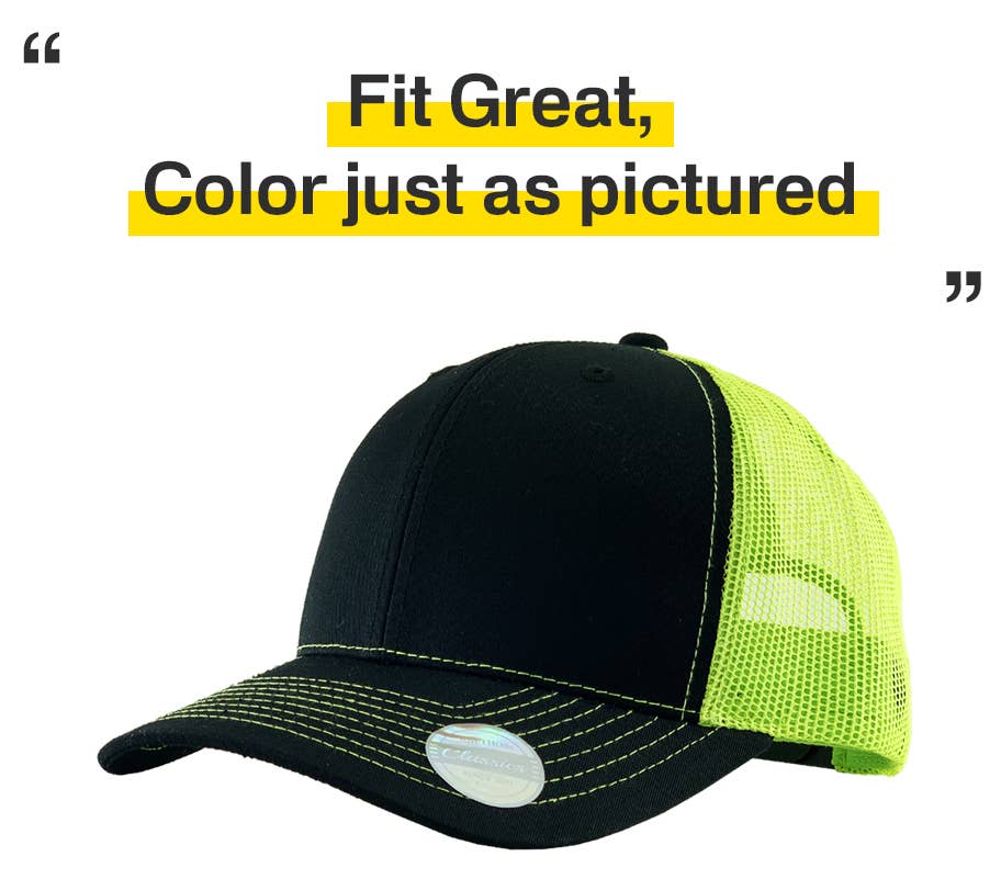 KBETHOS - Wholesale Trucker Hat - Unisex - CLASSIC 6 PANEL MESH BACK19