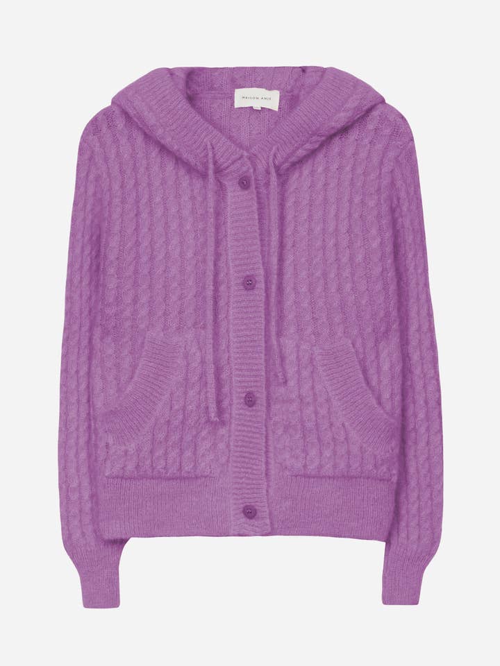 CARDIGAN LALBANY artichoke pour la vente par Maison Anje