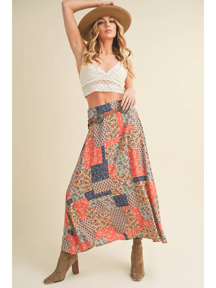 AEMI + CO - Wholesale Skirt - Women's - 773DN Bradyn Print Skirt18