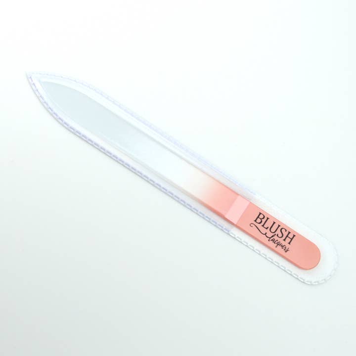 BLUSH Lacquers Premium Crystal Glass Nail File for wholesale by BLUSH Lacquers