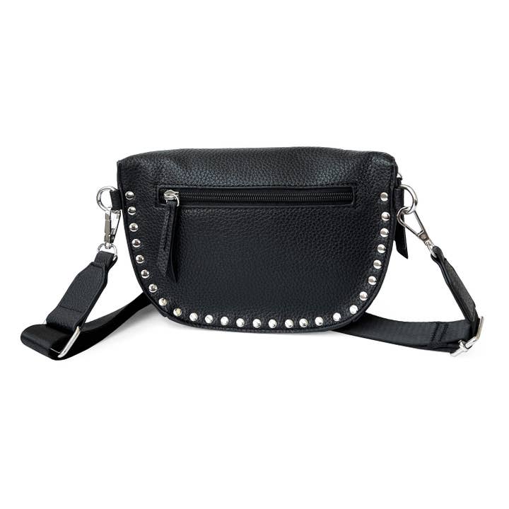 Nicci - Wholesale Shoulder bag – women's - Pebble PU Shoulder Bag w/ Studs1