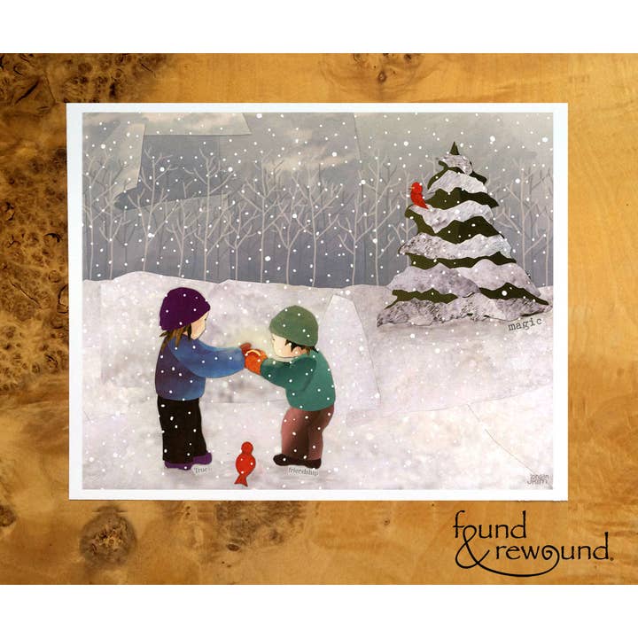 Magie de Décembre - Imprimer pour la vente par Found & Rewound