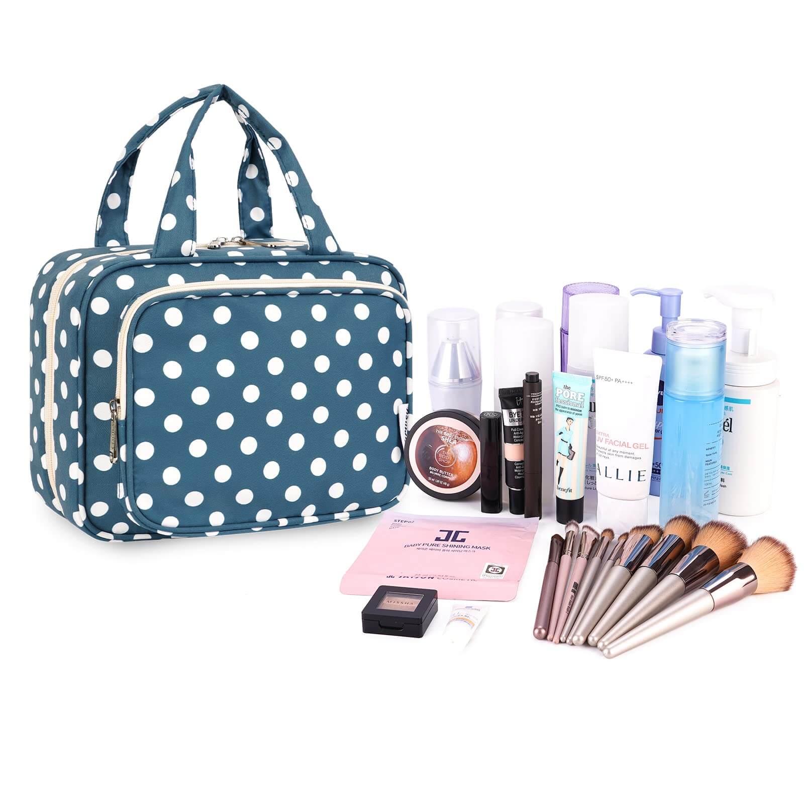 wandf – Großhandel Schmink-/Kosmetiktasche – Hängender Kulturbeutel für Frauen Reise-Make-up-Tasche91