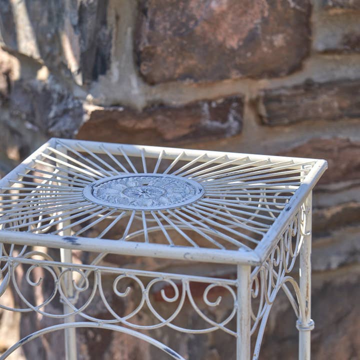 Zaer Ltd. International - Wholesale Plant Pot Stand - Copenhagen 1843 Square Plant Stand Tables - 3PC/Set -Options7