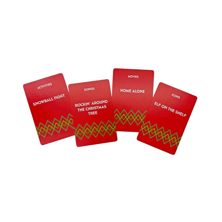 Project Genius - Wholesale Card Game - Holiday Charades Game with Props4