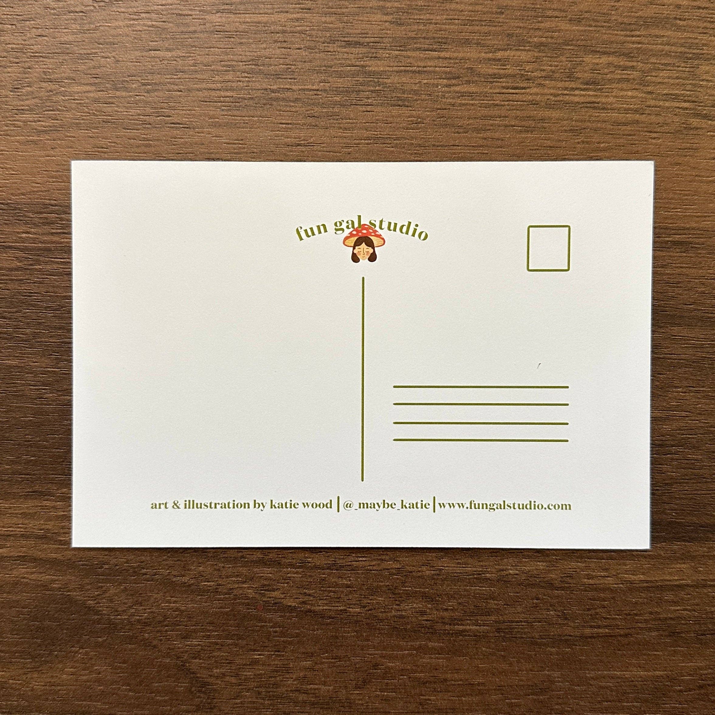 Fun Gal Studio - Wholesale Art Print - Rainbow Trout - Postcard / Mini Art Print2