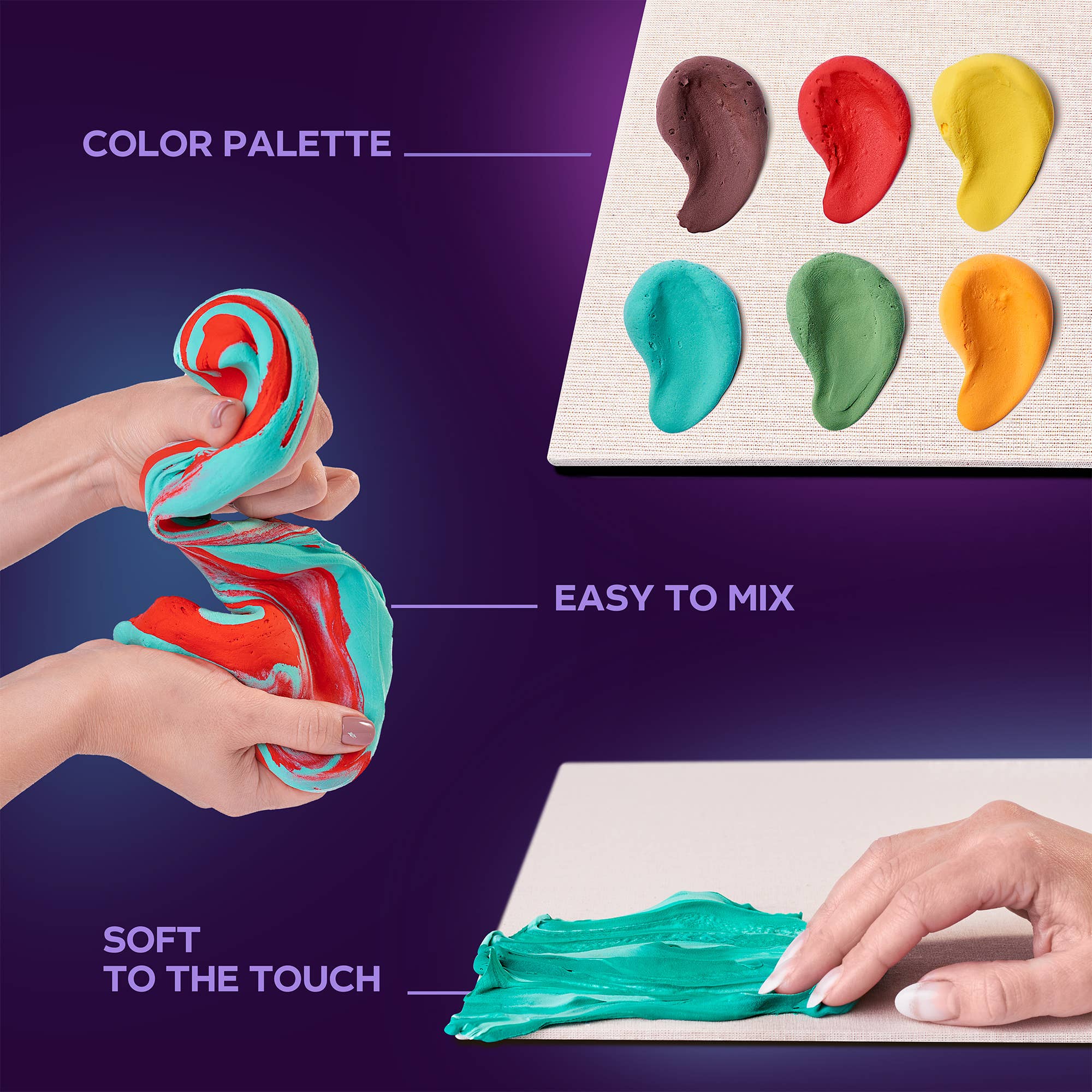 Fainotoys – Engroshandel DIY-hobbysæt – Børn – OKTO Sensorisk Kunst 3D Maleri “Solsikker”4