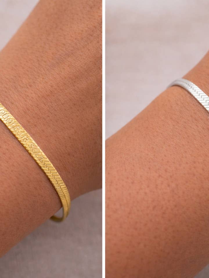 Ounce of Soul Herringbone Bracelet for wholesale by Ounce of Soul