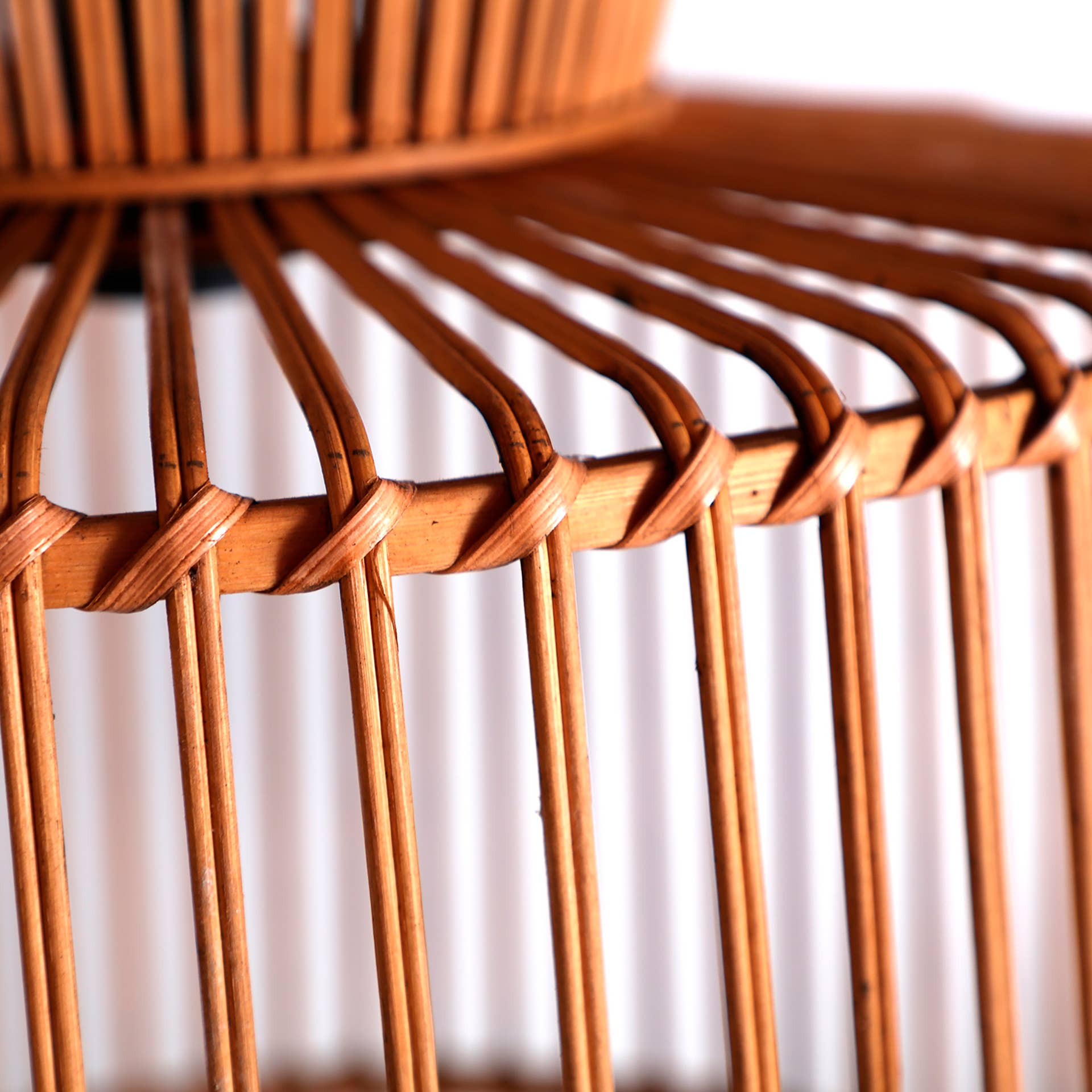 Kodu - Vente Lustre/Suspension - Lampe de plafond en bambou Arteaga, couleur naturelle3