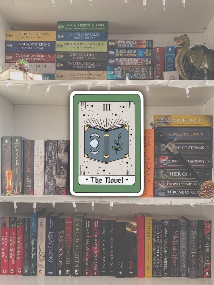 The Novel Tarot Inspired Bookish Sticker | BOOKISH Tarot for wholesale by BareBookish