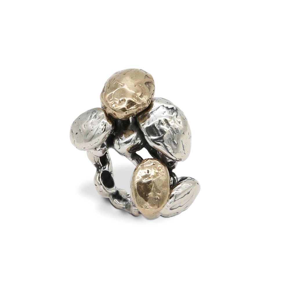 Mandile Gioielli - Wholesale Cocktail/Statement Ring - 925 silver and bronze ring (AR110)0