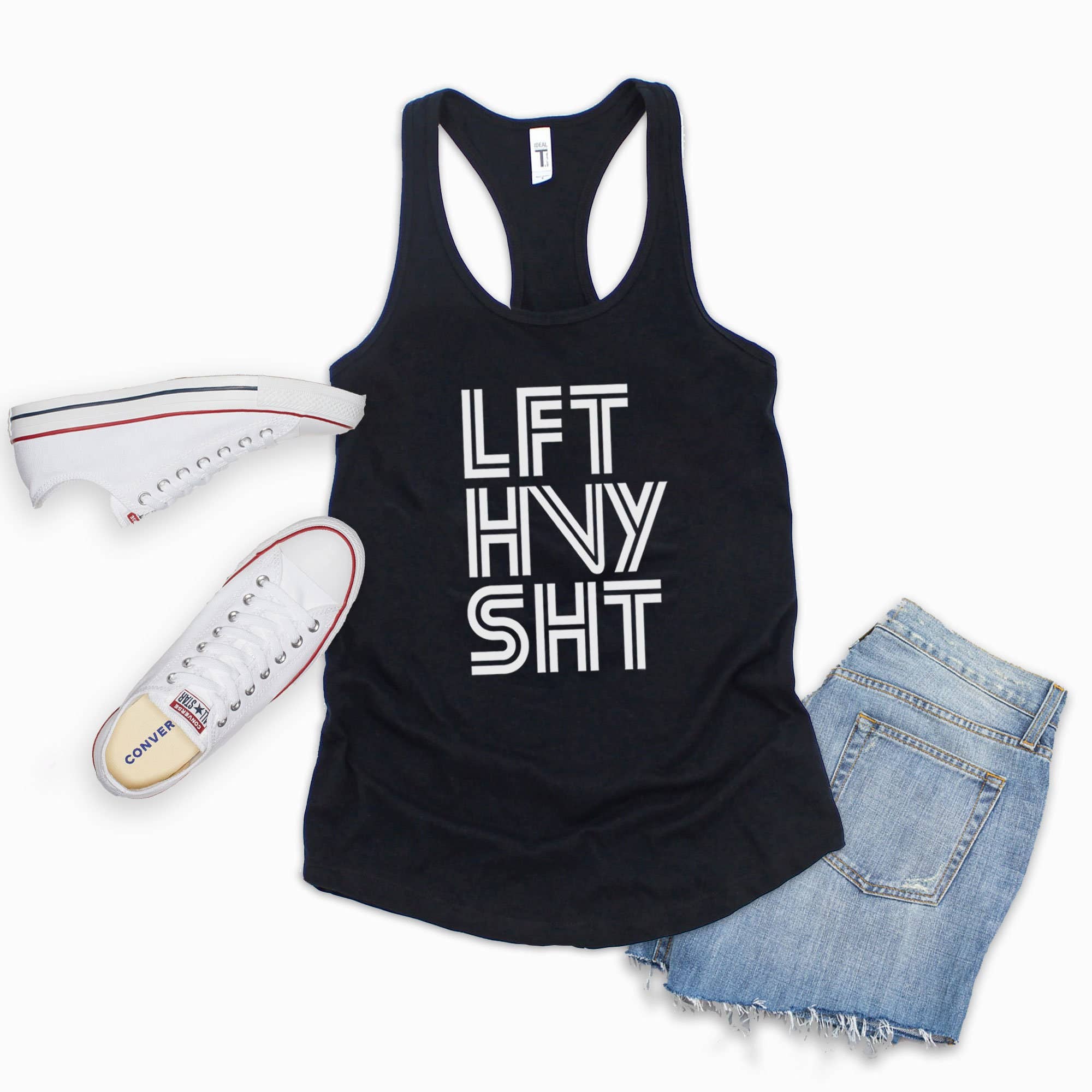 Stiles Tee Co. - Wholesale Tank Top - Women's - Lift Heavy Weightlifting Shirt | Funny Gym Shirt0