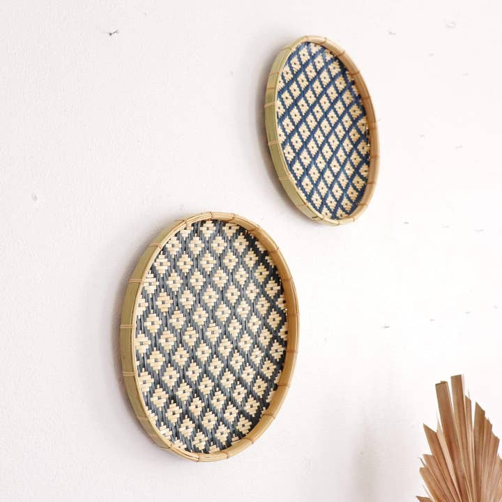Thaihomeshop - Vendita all'ingrosso Decorazione da parete 3D - A TI NUCH - Arazzi da parete (nero e blu)