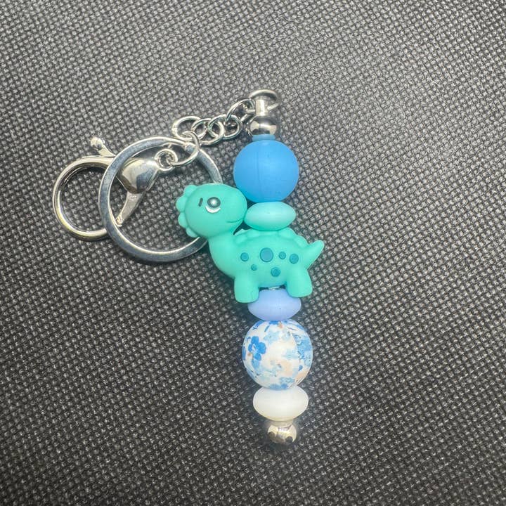 Dinosaur Keychain for wholesale by LLJ Creations