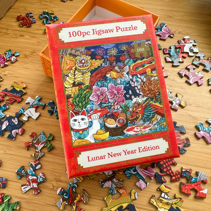 100pc PUZZLE: Lunar New Year for wholesale by The Lion Rock Press