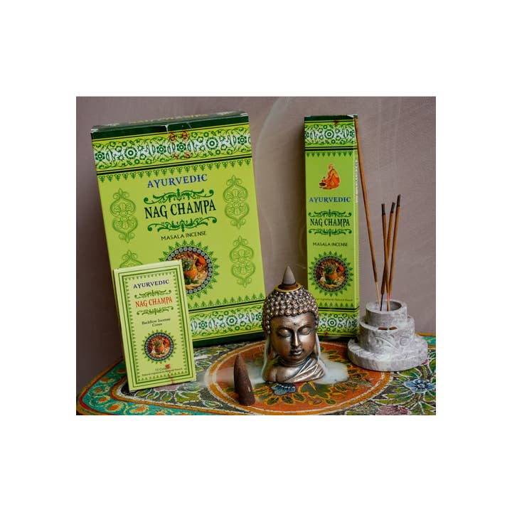 Namaste - Wholesale Incense - Ayurvedic Masala Backflow Incense Cones2