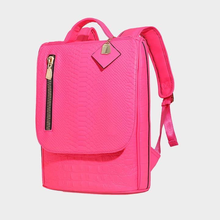 Tote&Carry - Wholesale Backpack - Kids - Apollo 2 Kids Backpack in Neon Pink