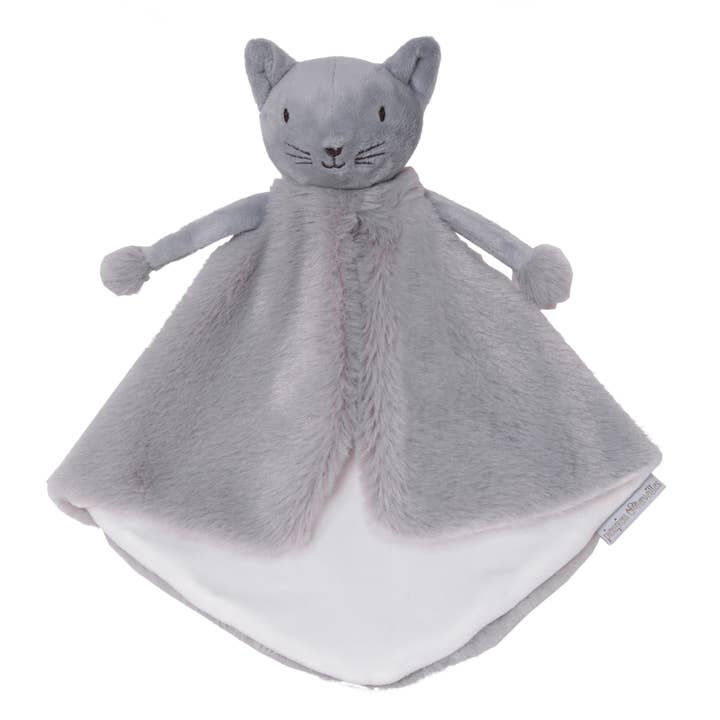 Oscar the Cat Puppet Comforter Cape 30x30CM for wholesale by Pioupiou et Merveilles