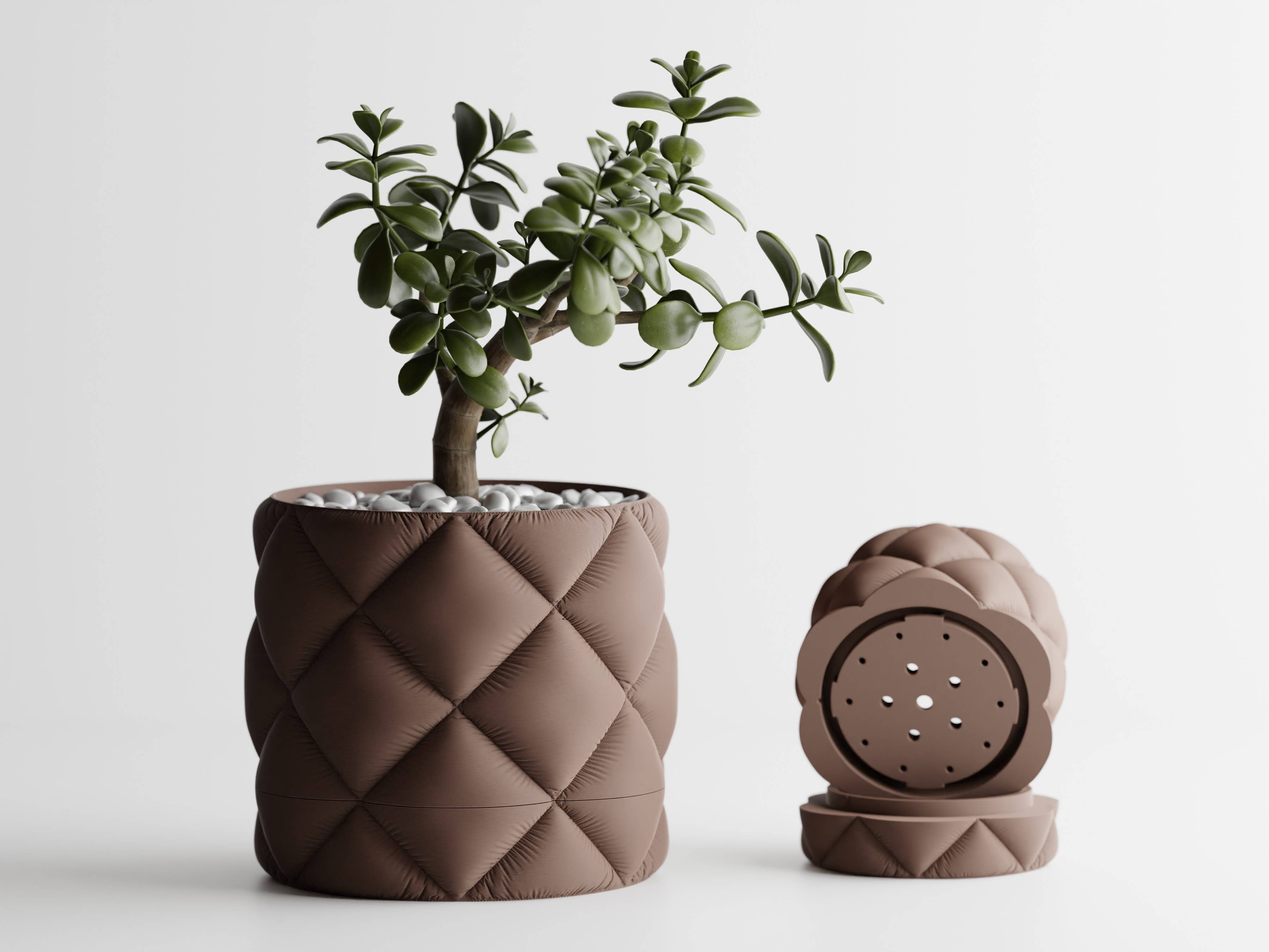 The Butler's Company - Vendita all'ingrosso Vasi per piante - Contenitore per Piante Gonfiabile con Vassoio di Sgocciolamento | Decorazione Carina per la Casa12