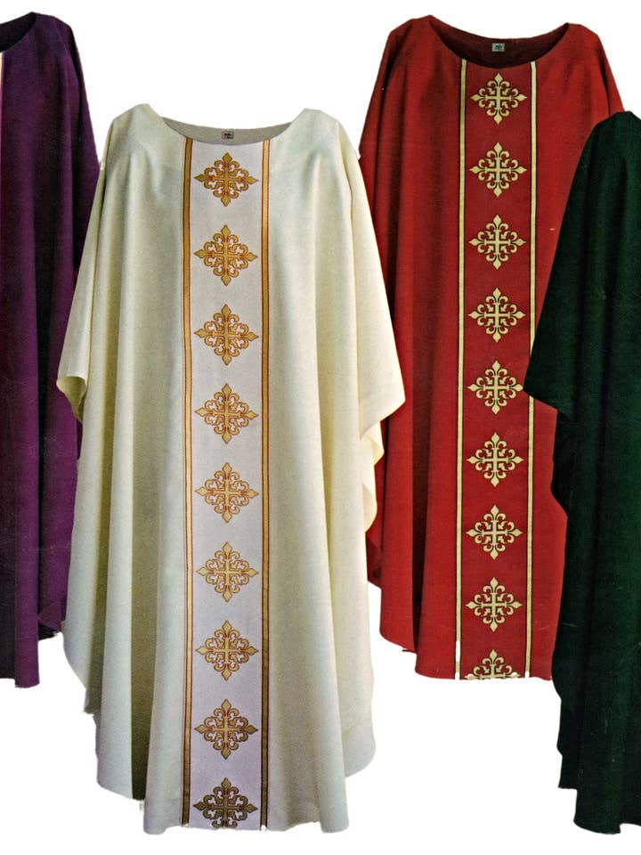 3240 Cross Design Chasuble for wholesale by mds