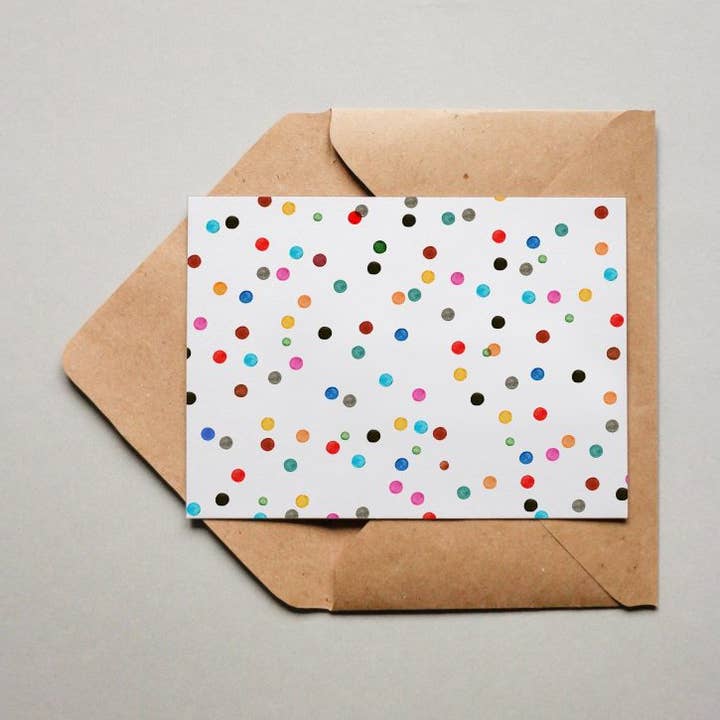 Postkarte 'Pünktchen' für den Großhandel von Fünf vor Zehn