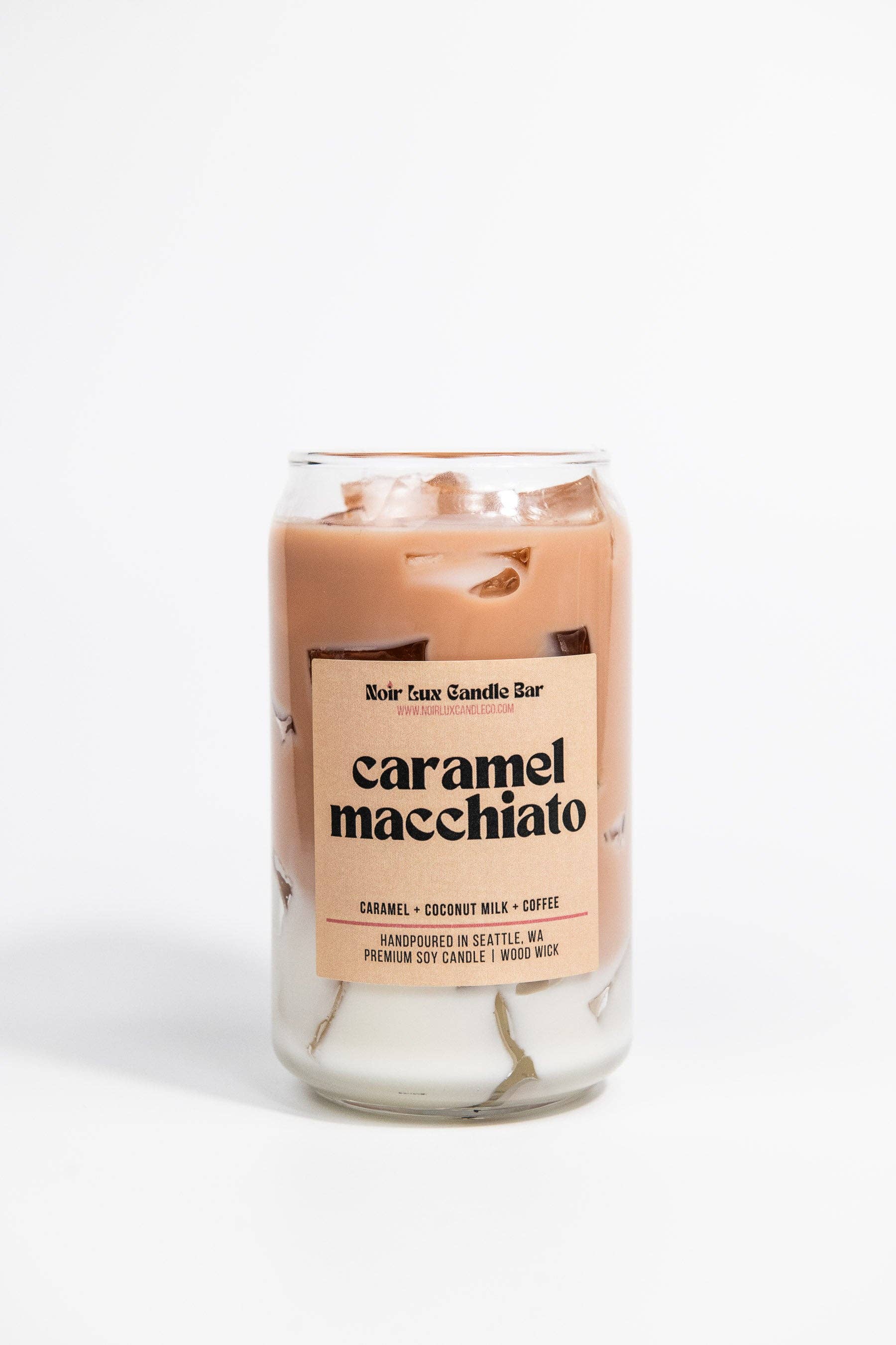 Noir Lux Candle Co - Wholesale Jar/Filled Candle - Iced Caramel Macchiato3