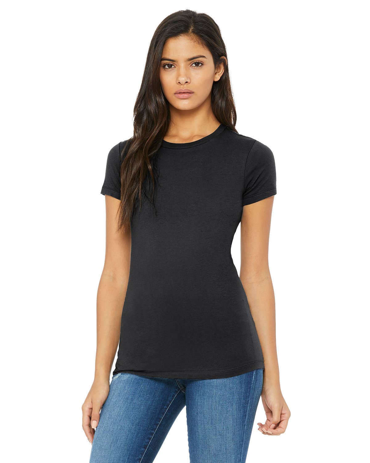 Total Apparel - Wholesale T-Shirt - Women's - Bella + Canvas 6004 - Ladies' Slim Fit T-Shirt48