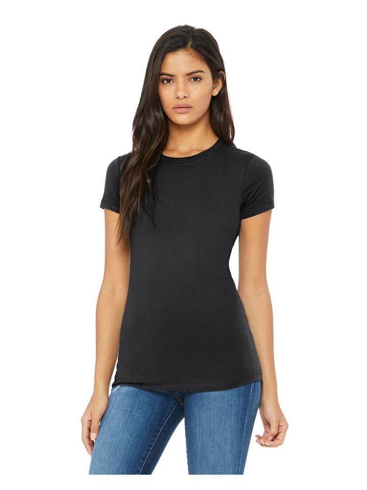 Total Apparel - Wholesale T-Shirt - Women's - Bella + Canvas 6004 - Ladies' Slim Fit T-Shirt48